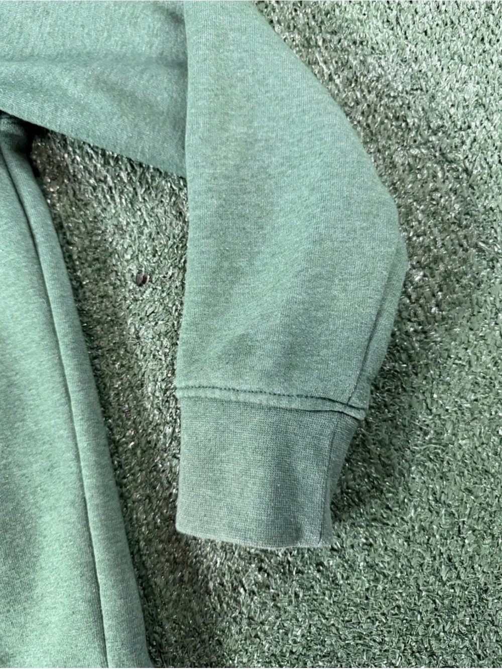 Carhartt Hoodie Youth L Green Relaxed Fit Logo Pullover Sweatshirt 105194 G55 - Picture 4 of 7